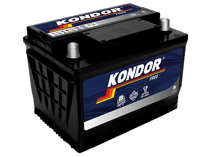 Bateria de Carro F22MPD Kondor 60 Amperes