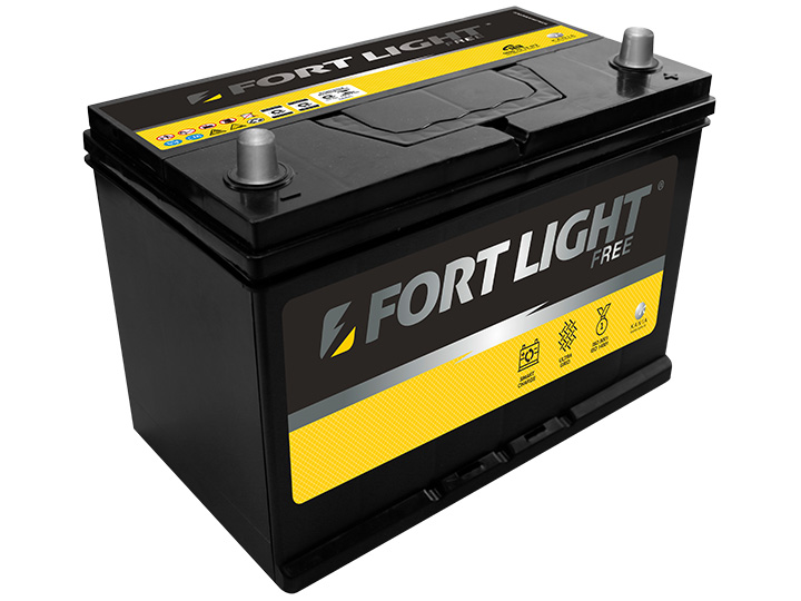 Bateria de Carro (Hilux) F26HD Fort Light 90 Amperes