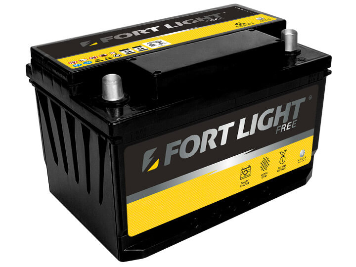 Bateria de Veículos Pesados F30AGE Fort Light 100 Amperes