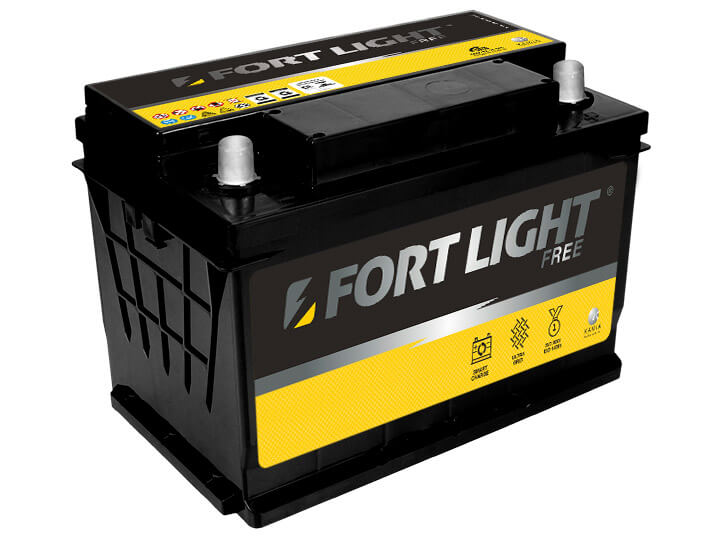 Bateria de Carro F28AD Fort Light 75 Amperes