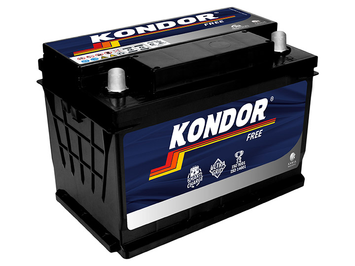 Bateria de Carro F28AD Kondor 75 Amperes