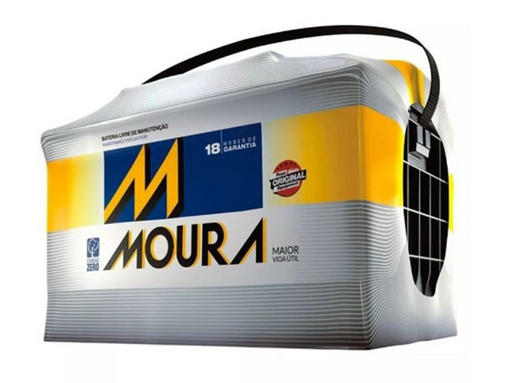 Bateria de Carro MI48FD Moura 48 Amperes